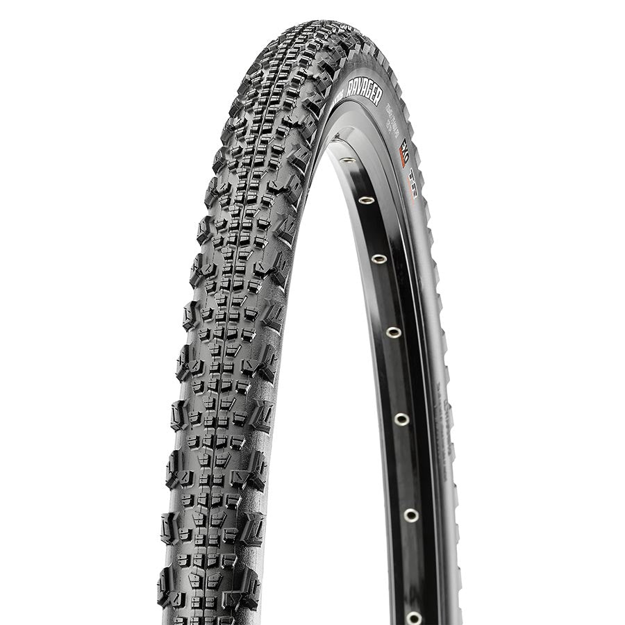 Maxxis, Ravager, Tire, 700x40C, Folding, Tubeless Ready, Dual, EXO, 120TPI, Black