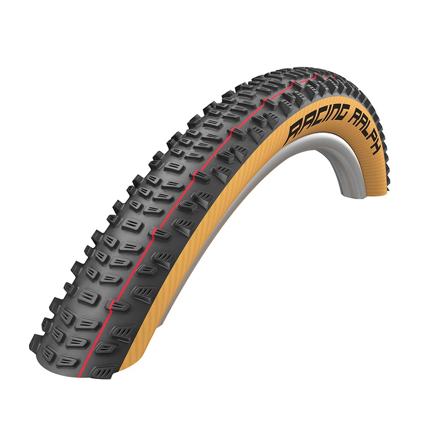 Schwalbe Racing Ralph Tire, 29 x 2.25 (57-622), Transparent Skin, Super Race, Tubeless Easy, Addix Speed, Folding