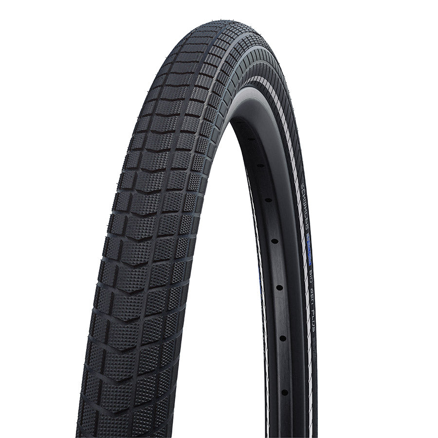 Schwalbe Big Ben Plus Tire 26 x 2.15 (55-559) Black, Performance, Reflective Strip, Endurance, Green Guard, Wire