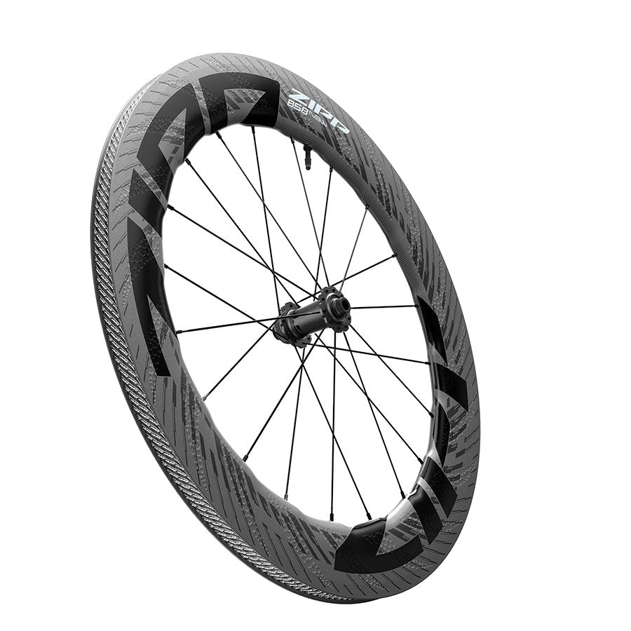 Zipp, 858 NSW Tubeless Disc C1, Wheel, Front, 700C / 622, Holes: 20, 12mm TA, 100mm, Disc Center Lock