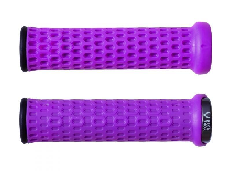 Bike Yoke Grippy Grips, Purple