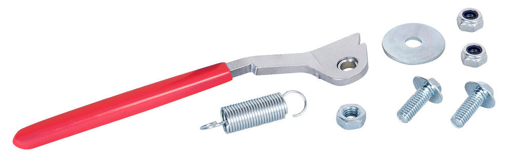 Set of spare parts for bike frame spreader tool