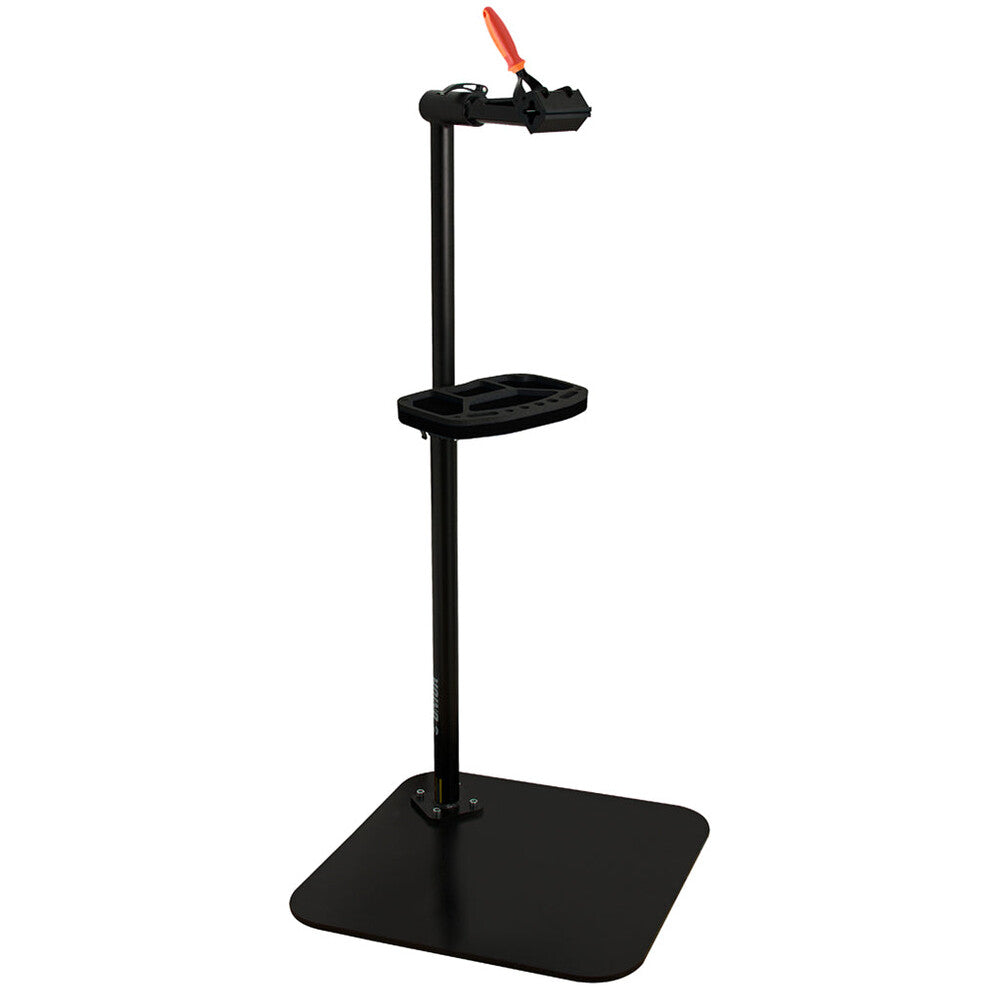 Pro repair stand with single clamp, manually adjustable