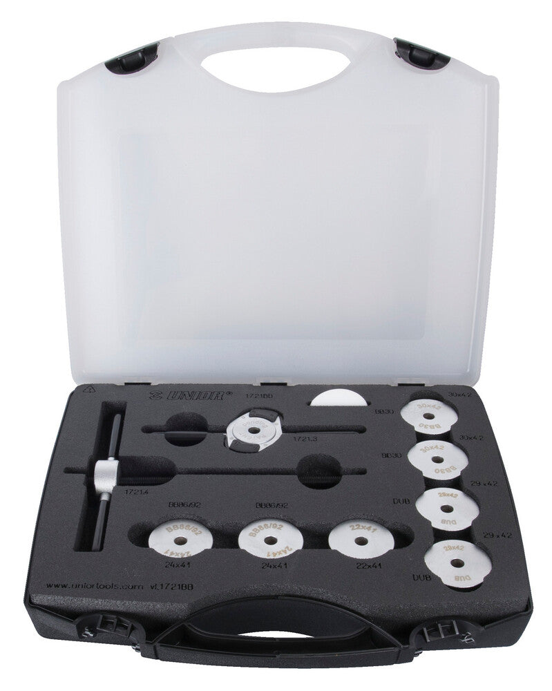 Bottom bracket bearing press kit