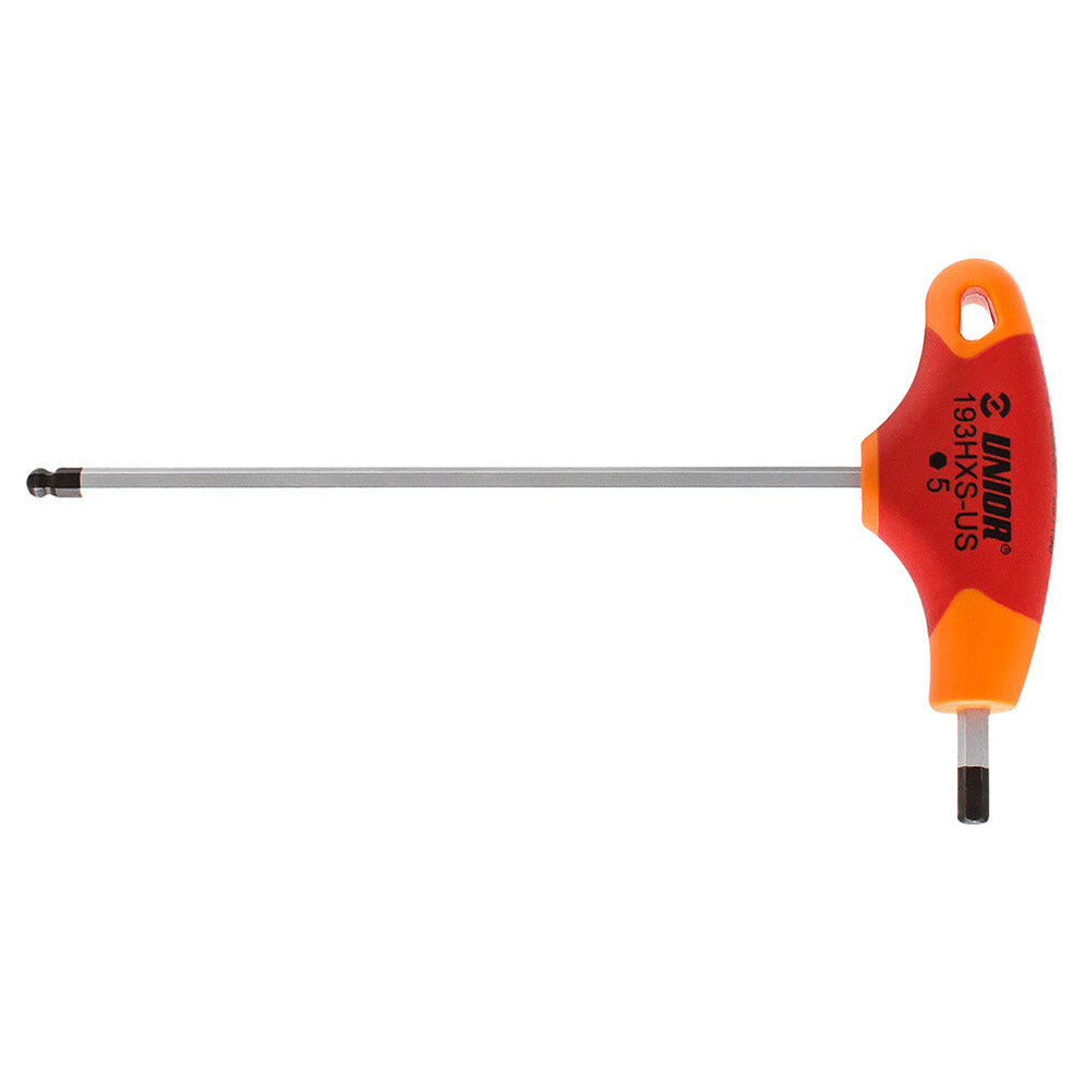 Ball - end hexagonal screwdriver with T - handle