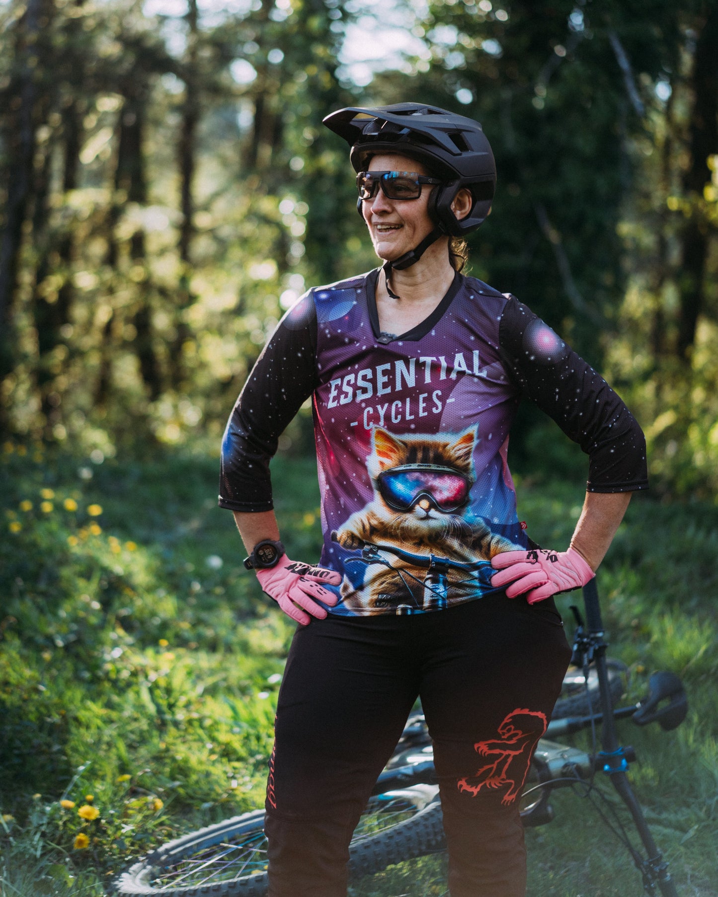Essential Cycles Space Cat Jersey