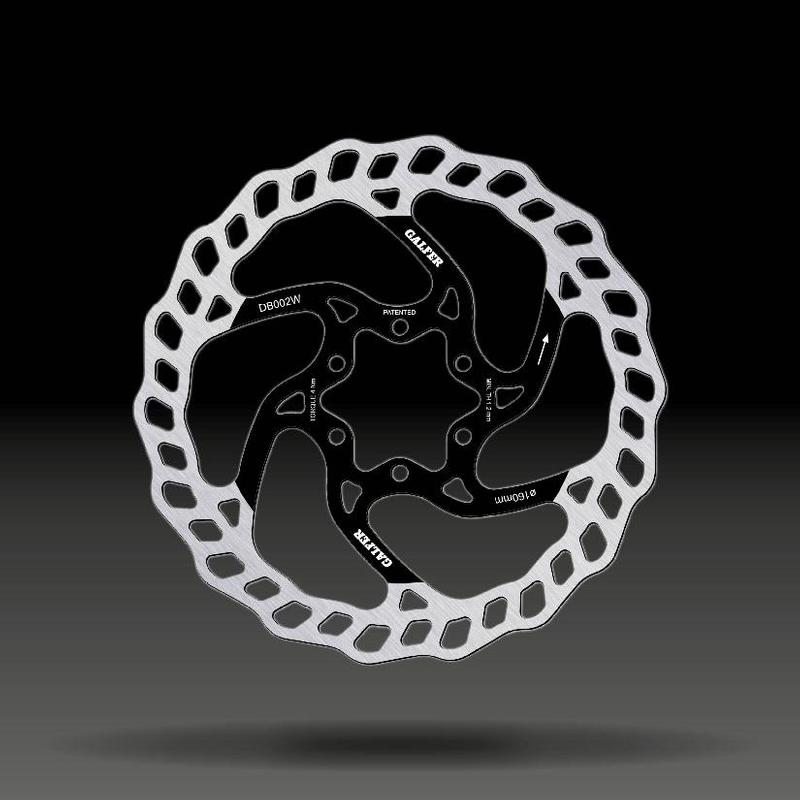 Galfer Wave MTB Brake Rotor, 6 Bolt, 1.8mm Thickness, 160mm