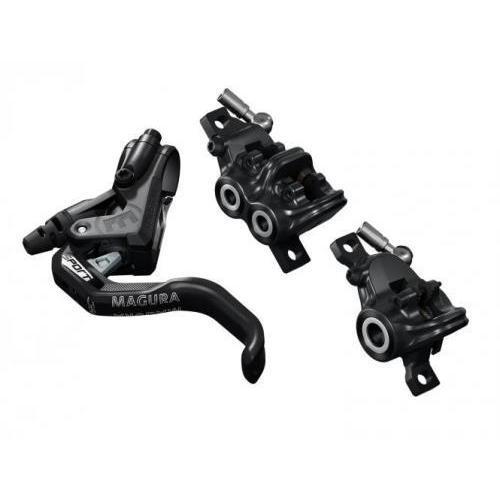Magura MT Trail Sport Disc Brake Set, Front and Rear, Black and Silver