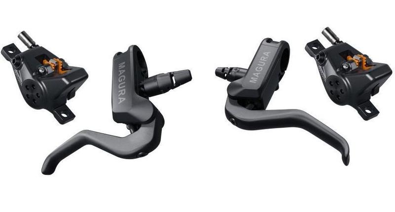 Magura MT A2 Disc Brake Set, Black, (Sold as Pair, L&R)