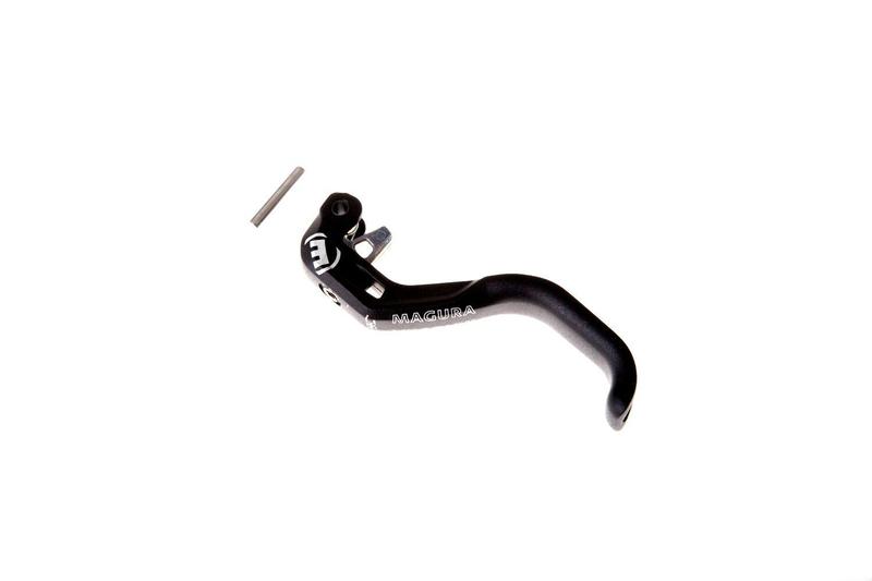 Magura MT HC Lever Blade, Alloy, Black (1 finger), Reach Adj. w/Tool, for MT6 / MT7 / MT8 / MT Trail SL