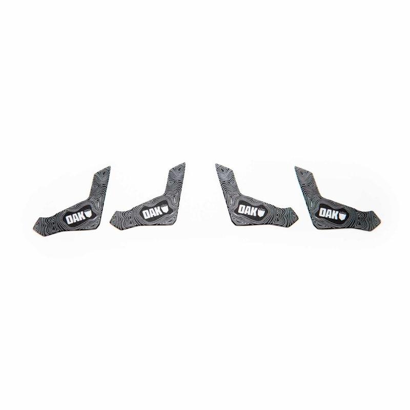 Oak Components Magura Master Cylinder Cover, Annual Rings, Pair (fits MT6, MT7, MT8, and MT Trail Carbon
