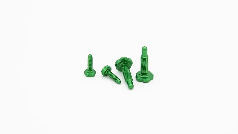 Oak Components Screw Kit for Magura Root Lever Pro, Green