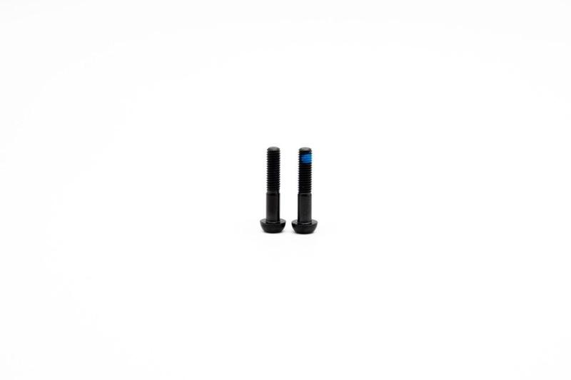 Oak Components Titanium Screw Set, M5 x 25mm, 2 pieces, Black (for SRAM Handlebar Clamp)