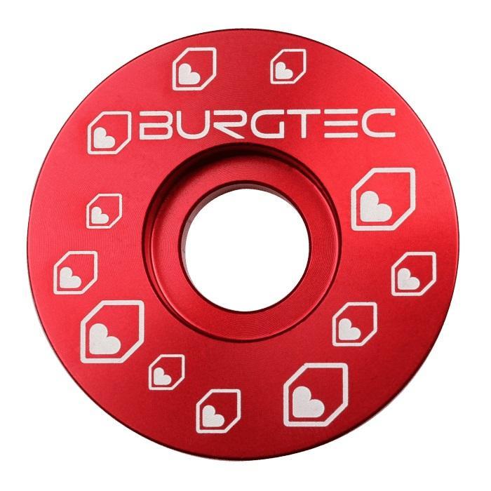 Burgtec Top Cap, Race Red