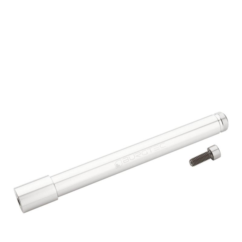 Burgtec Fork Axle, Ohlins Boost, Rhodium Silver