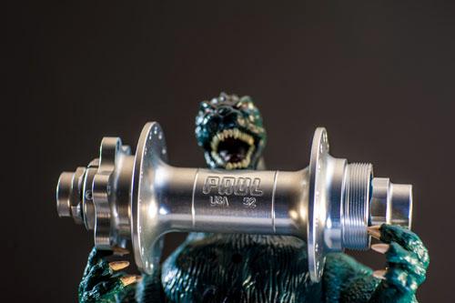 Paul Components Disk WORD Single Speed Rear Hub 36 Hole 12 x 142mm Thru-axle Silver