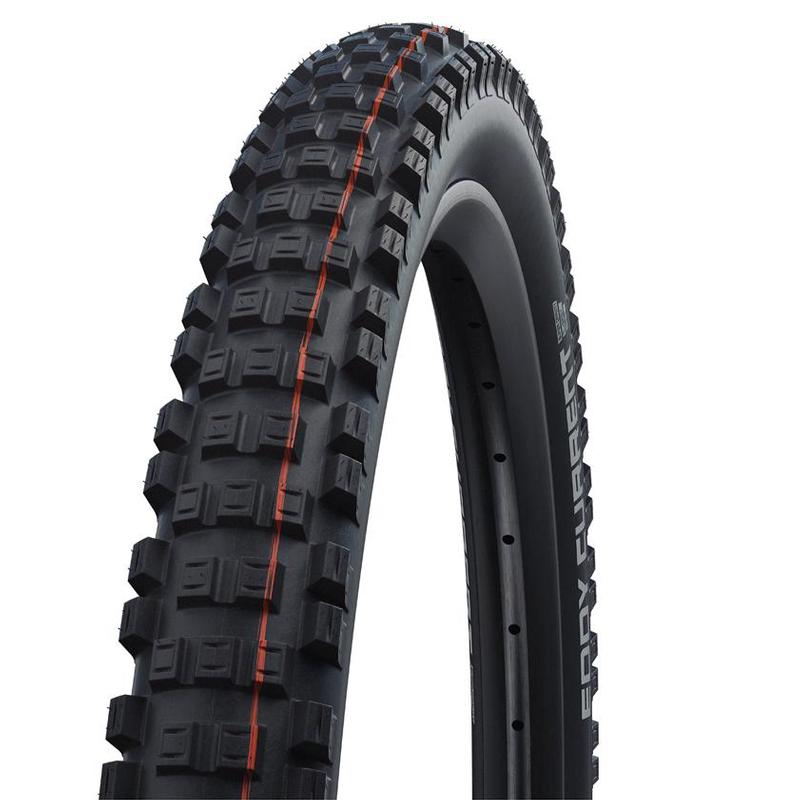 Schwalbe Eddy Current E-Bike Rear Tire, 27.5 x 2.60 (65-584), Black, Super Gravity, Tubeless Easy, Addix Soft, Folding