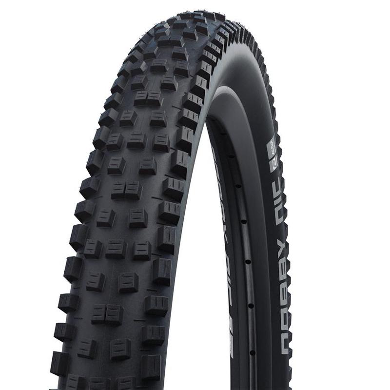 Schwalbe Nobby Nic Tire 26 x 2.40 (62-559), Black, Tubeless Ready, Addix Compound, Folding