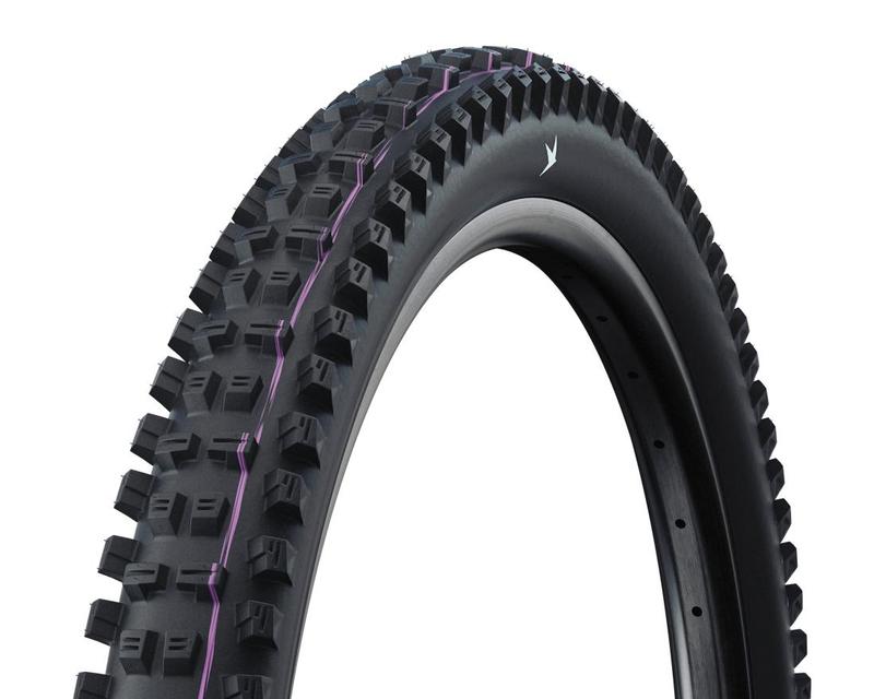 Schwalbe Tacky Chan Trail Pro Radial Tire, 27.5 x 2.50 (63-584), Black, Tubeless Ready, Ultra Soft compound, Folding