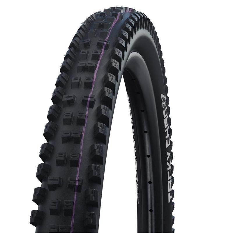 Schwalbe Tacky Chan Tire, 27.5 x 2.40 (62-584), Black, Super Downhill, Tubeless Easy, Addix Ultra Soft, Folding