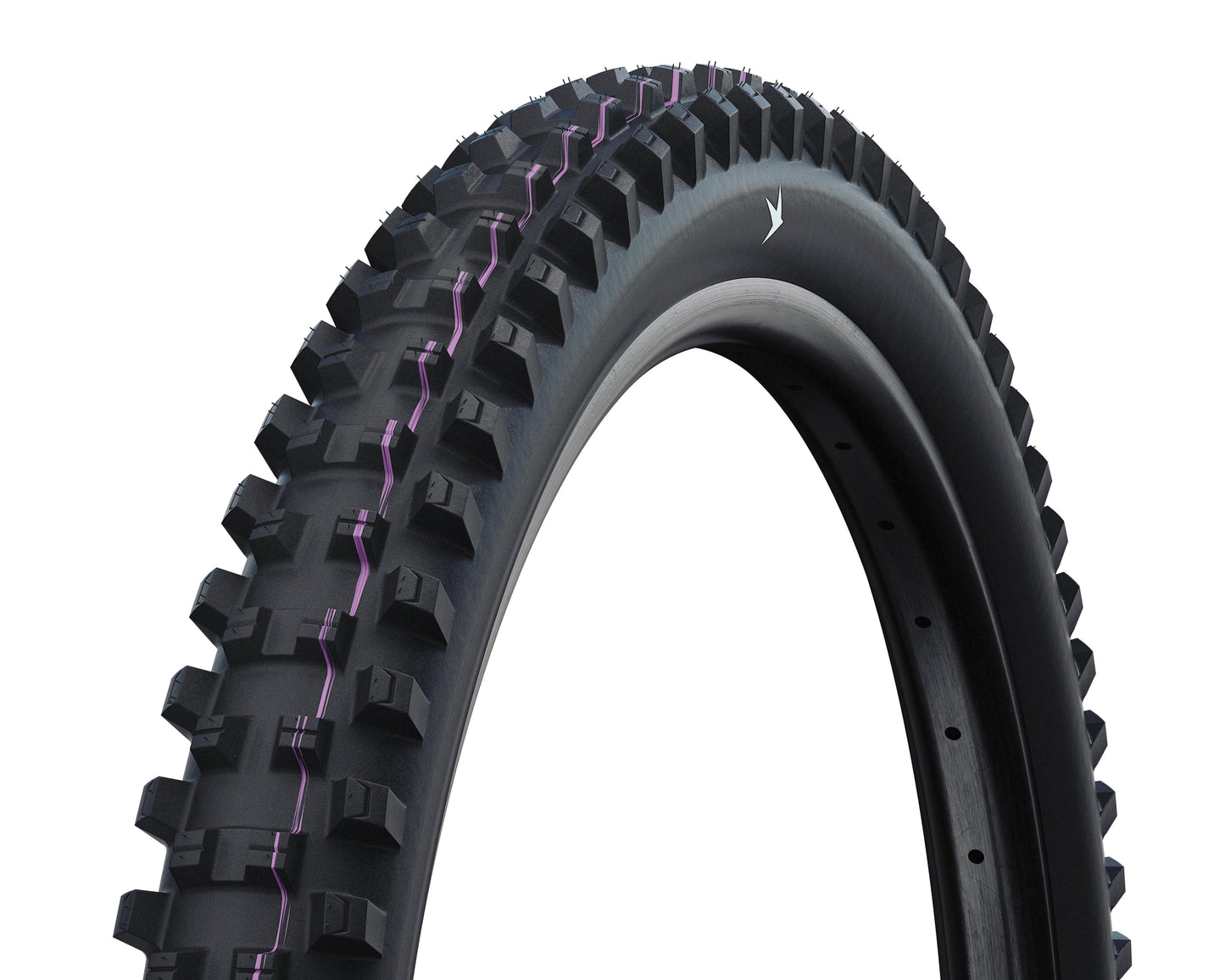 Schwalbe Shredda Front Gravity Pro Radial Tire, 29 x 2.50 (64-622), Black, Tubeless Ready, Addix Ultra Soft, Folding