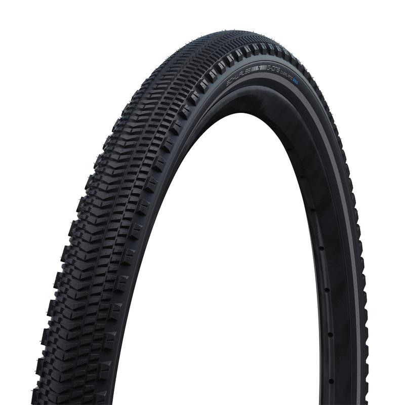 Schwalbe G-One Overland 365 Tire, 29 x 2.00 (50-622), Black w/Reflective, RaceGuard, Tubeless Easy, Addix 4season, Folding