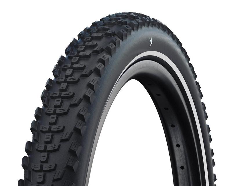 Schwalbe Smart Sam Cargo Tire, 27.5 x 2.35 (60-584), Black w/Reflex, Super Defense, Addix E Compound, Wire