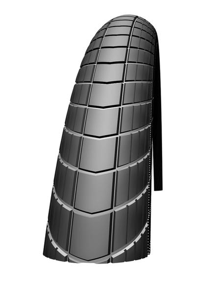 Schwalbe Big Apple Tire 26 x 2.35 (60-559) Black, Performance, Reflective Strip, Endurance, RaceGuard, Wire