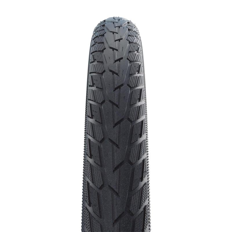 Schwalbe Road Cruiser Tire, 27 x 1-1/4 (28/32-630), Black/Gumwall, Green Compound, K-Guard, Wire