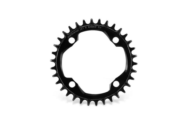 Garbaruk MTB Chainring, 104 BCD, Round, 36T, Black