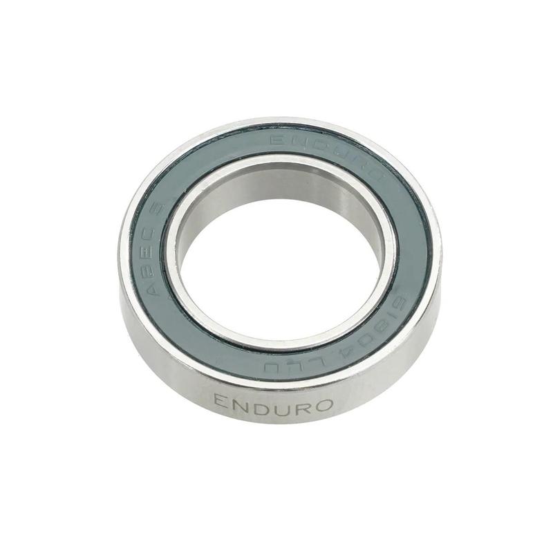 Enduro 61804 (6804) ABEC -5 Solid Lube Bearing, CN Clearance (20mm x 32mm x 7mm)