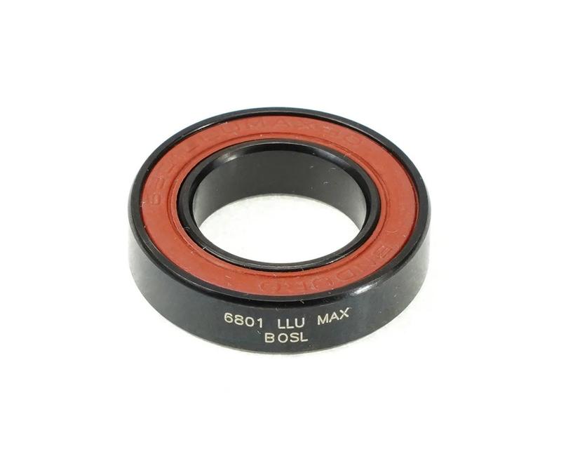 Enduro 6801 Black Oxide Solid Lube MAX Bearing /each (12mm x 21mm x 5mm)
