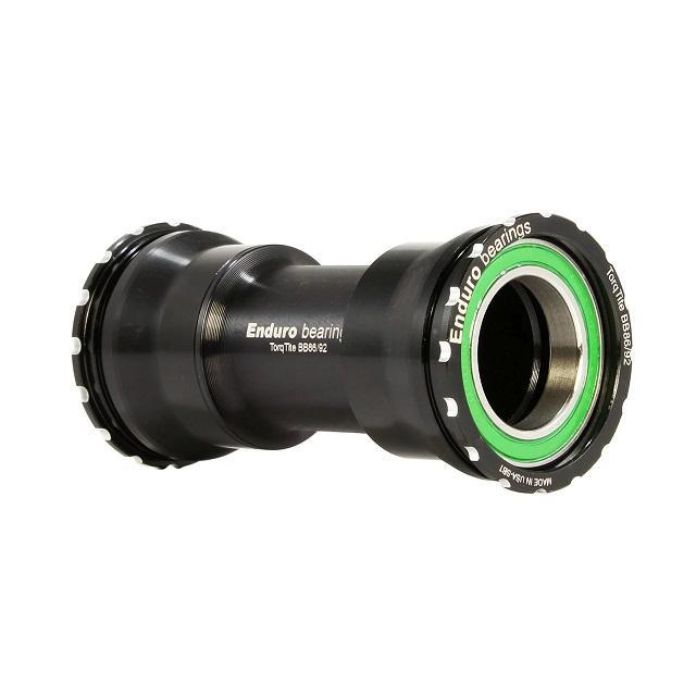 Enduro XD-15 Bottom Bracket, BB86/92 to 24mm, Torqtite, Black