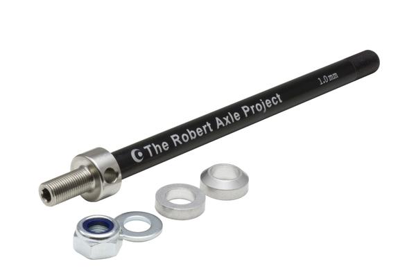 The Robert Axle Project Hitch Mount (Kid) Trailer Axle, 167mm length, M12x1.75mm (KID221)