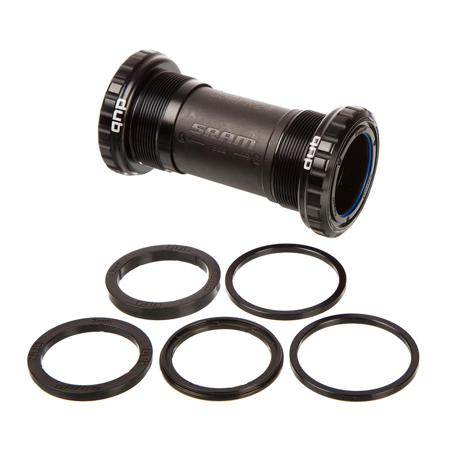 SRAM, DUB British 73mm, External Cup BB, British, 73mm, 28.99mm