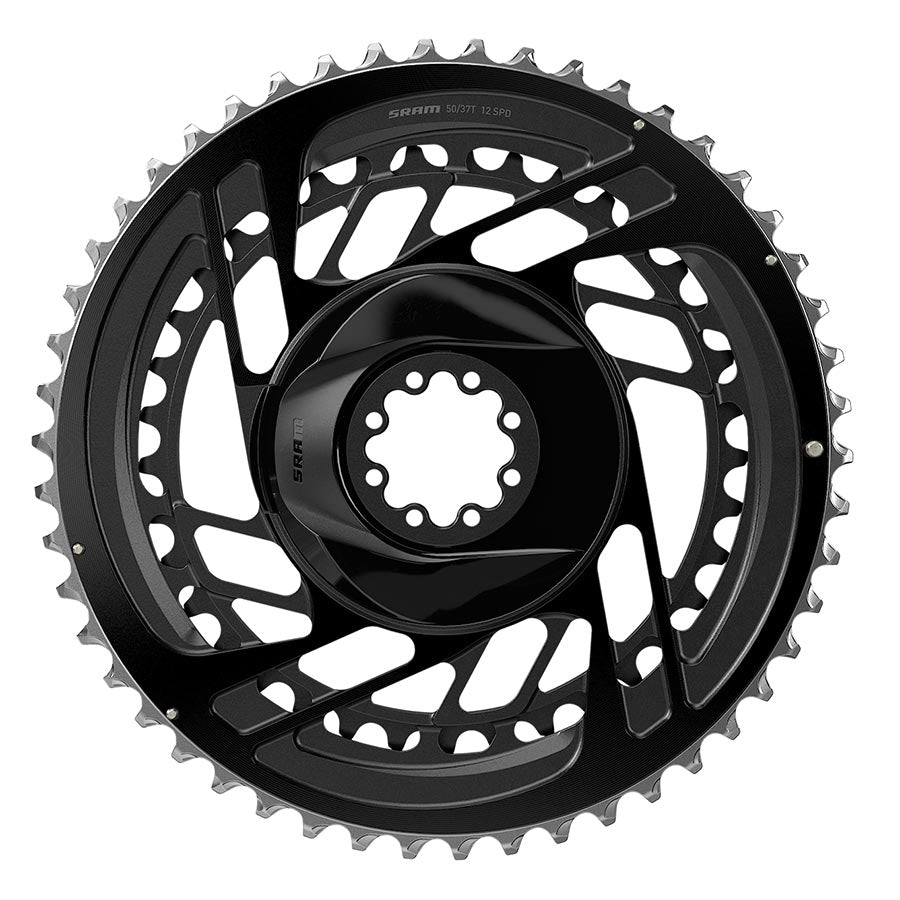 SRAM, Force D2 2x Chainring Kit, Chainring, Teeth: 33/46, Speed: 12, BCD: Direct Mount, Aluminum, Black