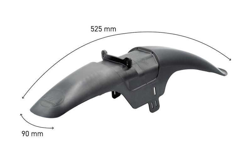 Mudhugger EVO Long Front Fender, Bolt-On, for 2026 FOX 36