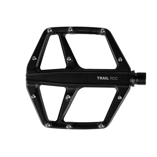 Look, Trail Roc, Platform Pedals, Body: Aluminum, 9/16'', Black, Pair