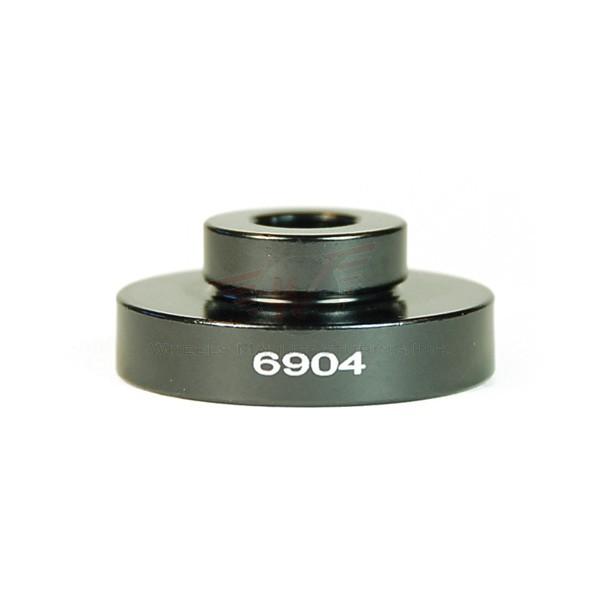 Wheels Manufacturing 6904 Open Bore Press Adaptor /each (fits Bearing Press Tool # 470-4100 or 470-4120)