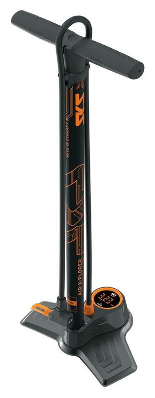 SKS Air X-Plorer Digital 10.0 Floor Pump, Multi-Valve EASY Head, 145 PSI
