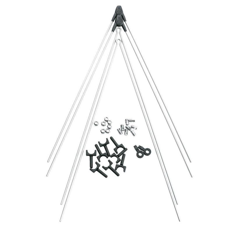 SKS Fender Parts, Xtra Long, V-Stay Kit, Longboard/P-series/Chromoplastic, 4 x 380mm