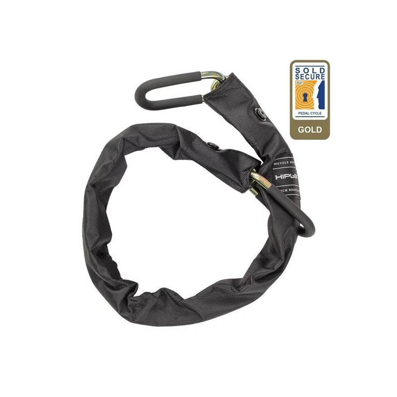 Hiplok X-Chain, Maximum Security Double Loop Chain, Black