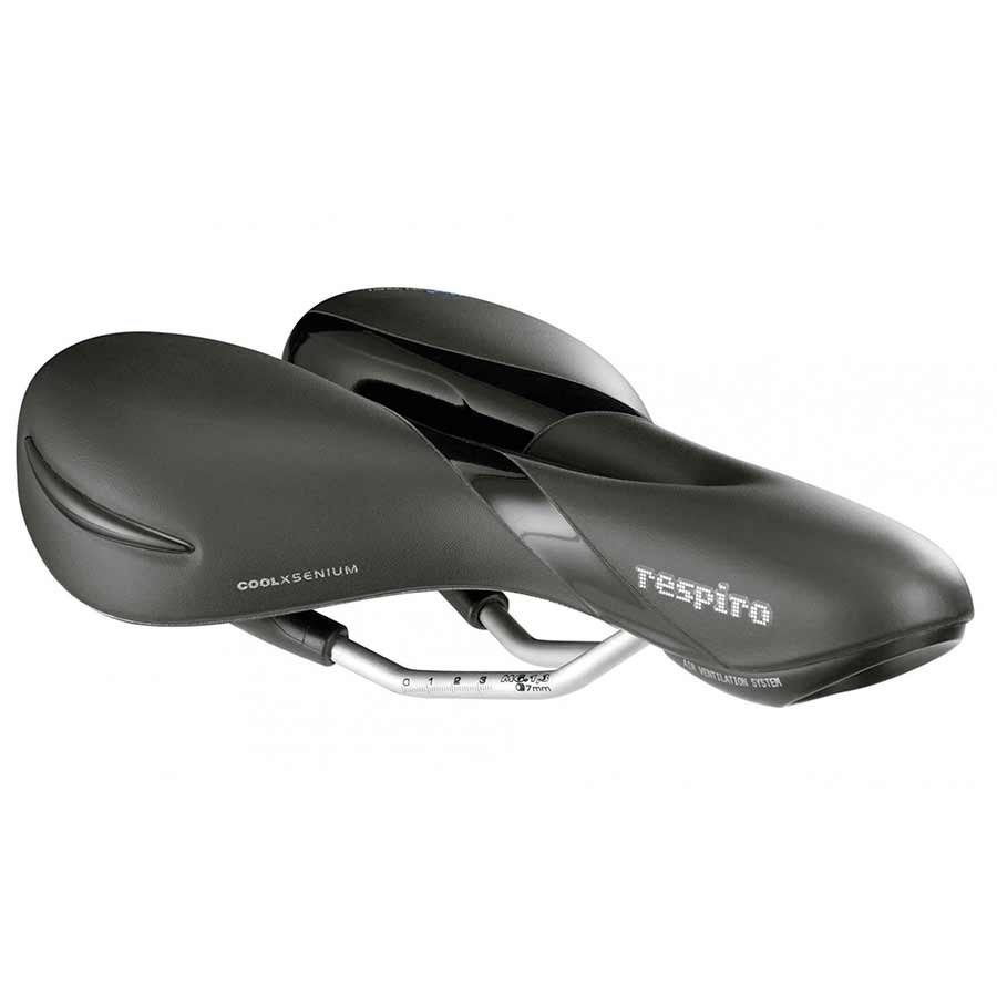 Selle Royal, Respiro Moderate, Saddle, 277 x 182mm, Men, 465g, Black