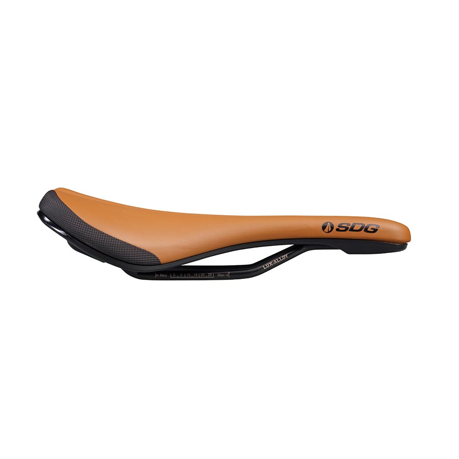 SDG Components, Bel-Air V3 Lux-Alloy, Saddle, 260 x 140mm, Unisex, 236g, Black/Black