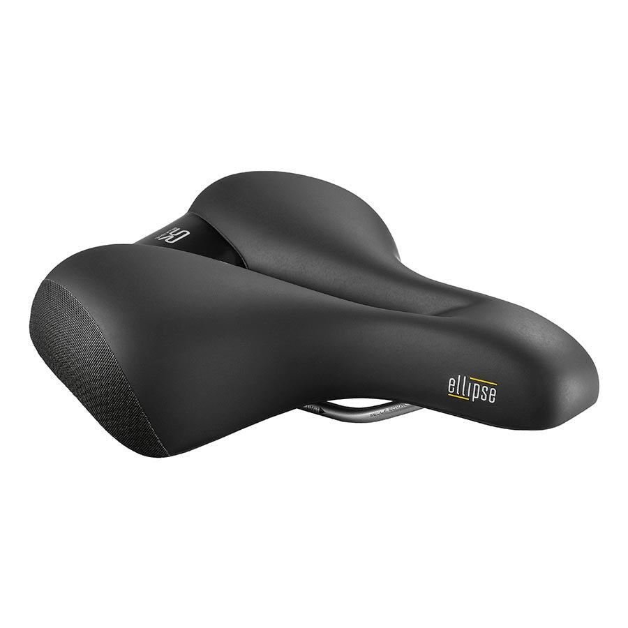 Selle Royal, Ellipse Relaxed, Saddle, 251 x 223mm, Unisex, 638g, Black