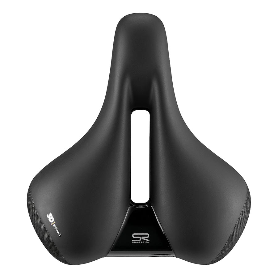 Selle Royal, Ellipse Relaxed, Saddle, 251 x 223mm, Unisex, 638g, Black