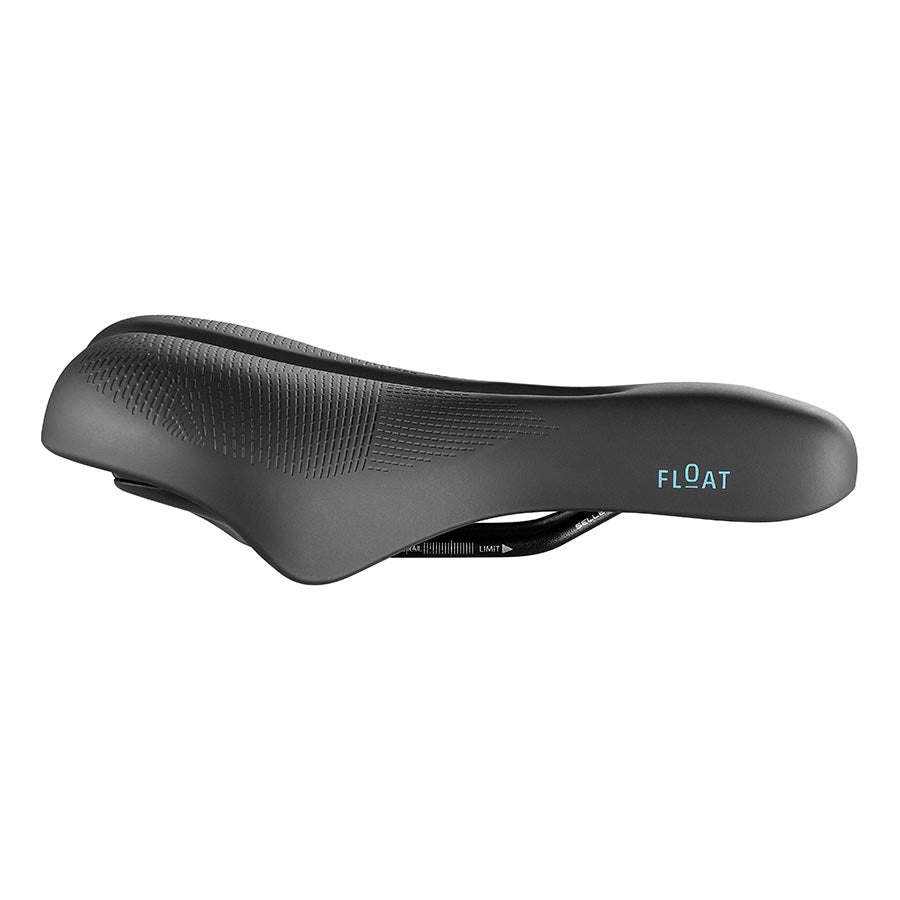Selle Royal, Float Moderate, Saddle, 263 x 200mm, Unisex, 547g, Black