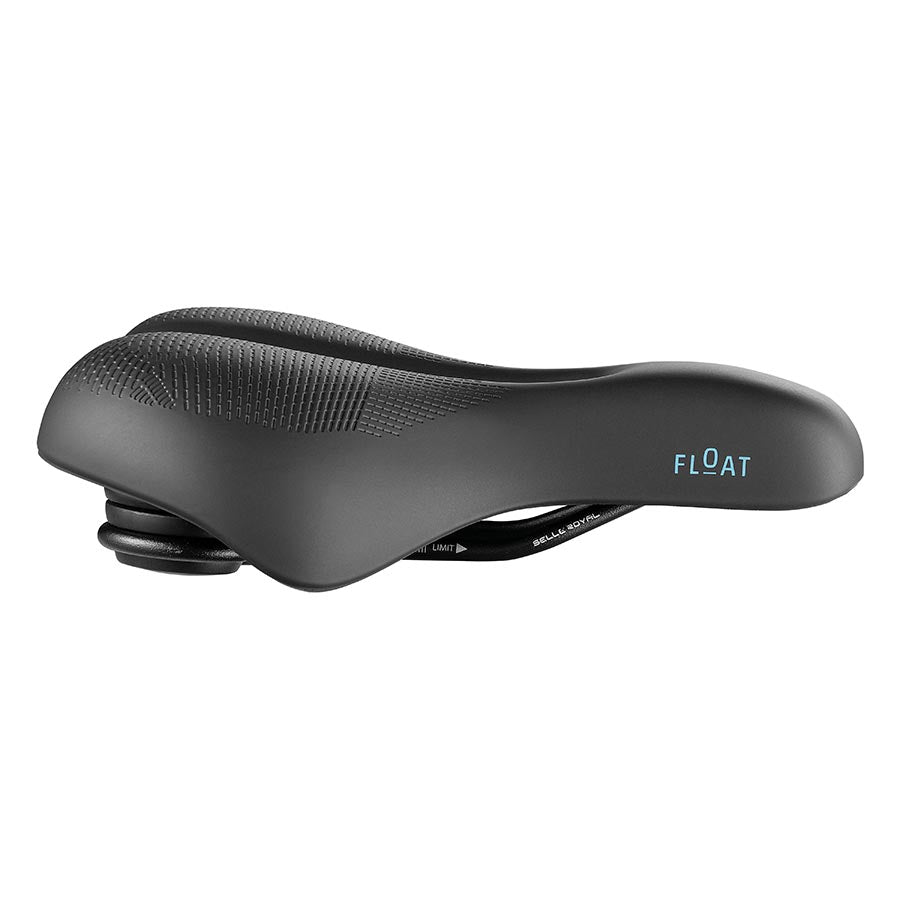 Selle Royal, Float Relaxed, Saddle, 251 x 228mm, Unisex, 628g, Black