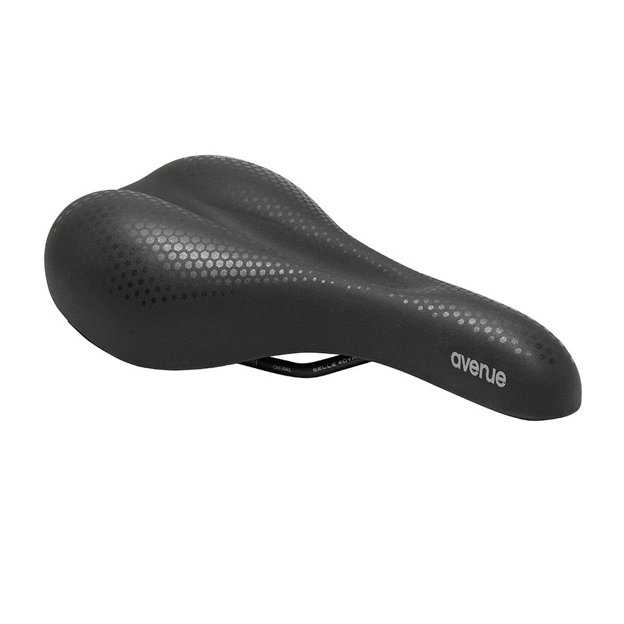 Selle Royal, Avenue Athletic, Saddle, 265 x 158mm, Unisex, 462g, Black