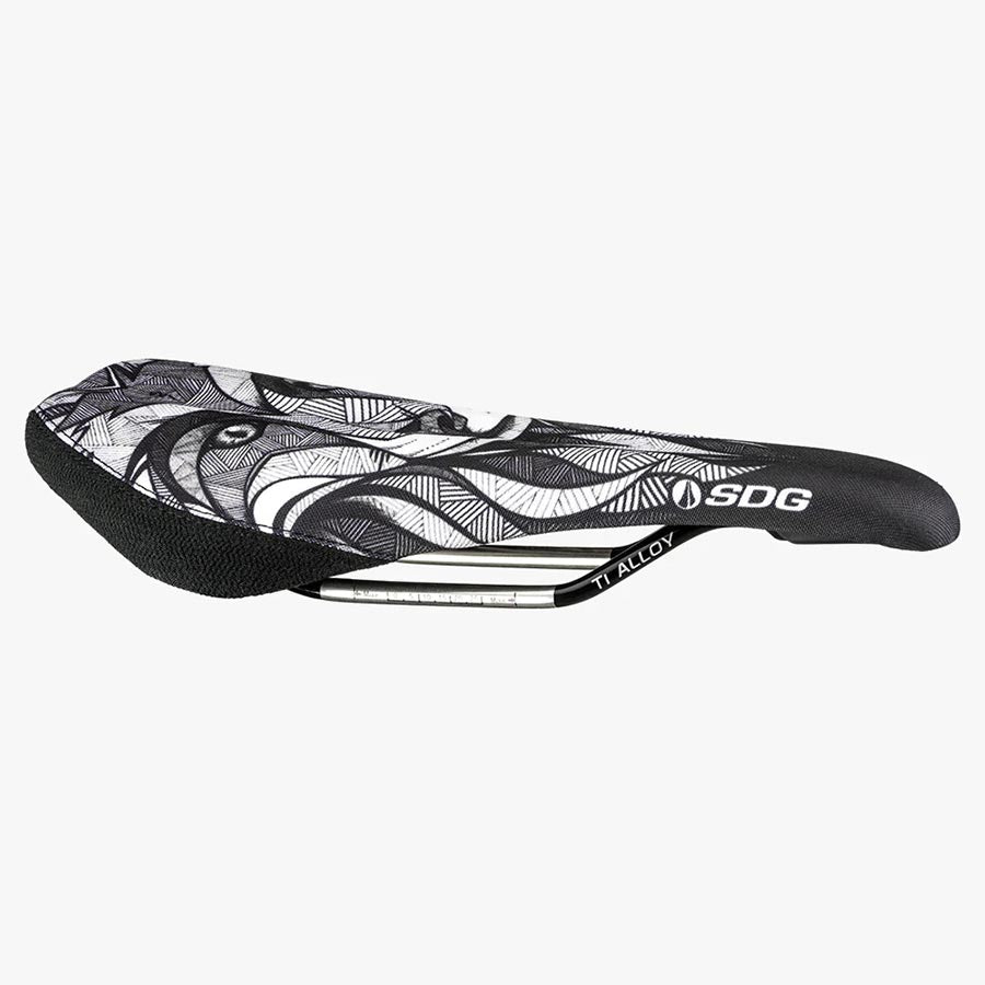 SDG Components, Duster P Mtn Ti Alloy, Saddle, 285 x 140mm, Unisex, 240g